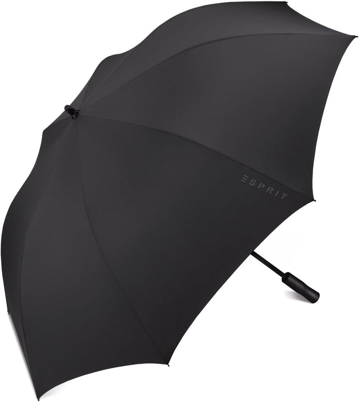 Esprit XXL Partnerschirm Golfschirm Automatik - Black Schwarz, Schwarz