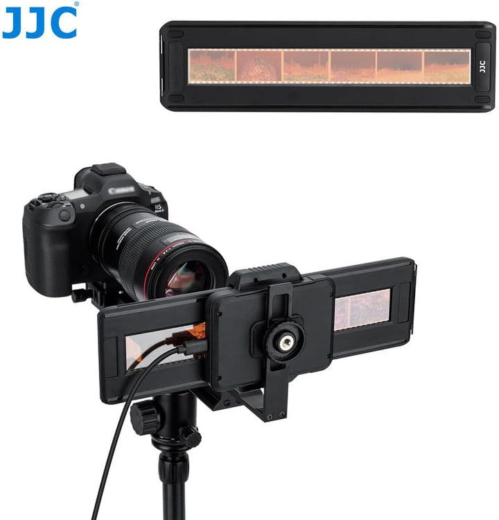 JJC 35 mm und 120 Film-Digitizer-Adapter, Film-Negativ-Scanner mit LED-Hintergrundbeleuchtung, 135 (