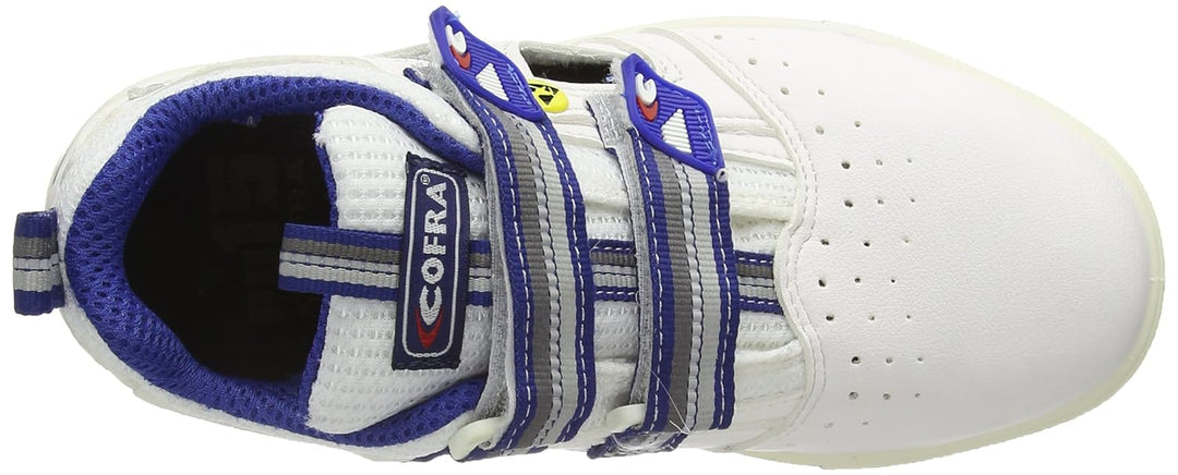 Cofra 35120-002.W36 FADE S1 P ESD SRC Sicherheitssandalen, Weiss/Hellblau, Grösse 36, 36