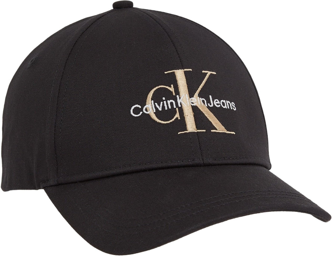 Calvin Klein Herren Cap Monogram Basecap Einheitsgrösse Fashion Black, Einheitsgröße Fashi