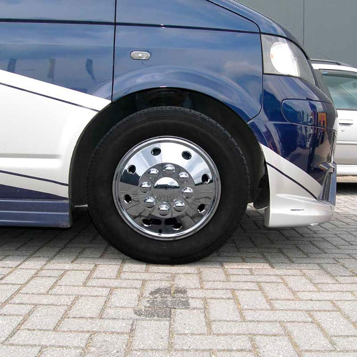 AUTO-STYLE Satz Radzierblenden Utah 16-Zoll Chrom (Sphäre) Utah Chrom 16-Zoll, Utah Chrom 16-Zoll