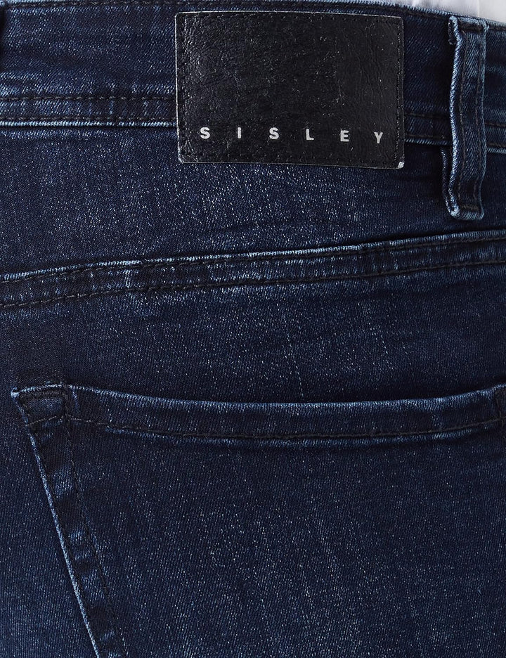 SISLEY Herren Jeans 30 Dark Blue Denim 902, 30 Dark Blue Denim 902