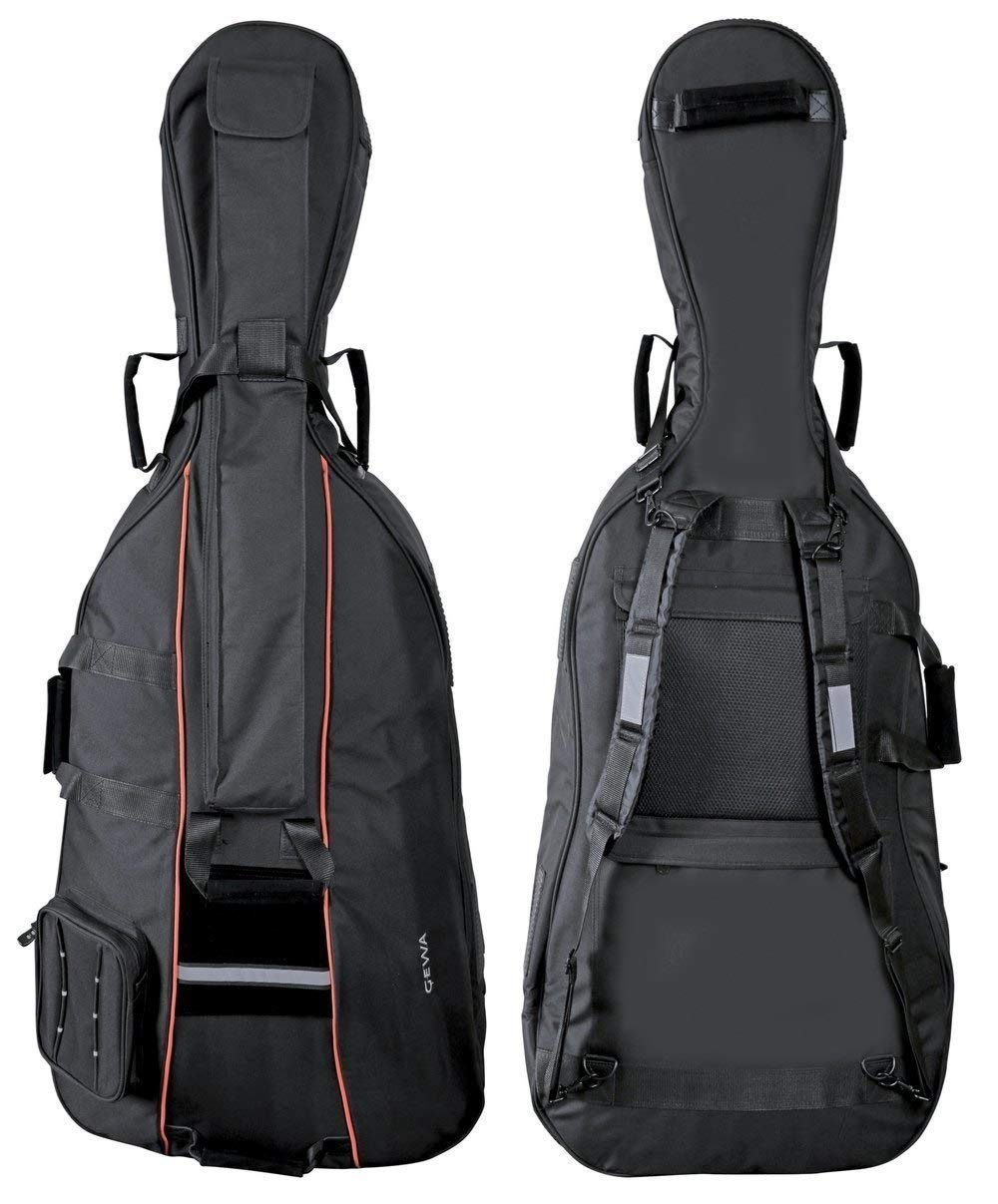 GEWA Cello Gig-Bag Premium 1/4, Cello Tasche (10 mm Tricot-Innenpolsterung,reissfest und wasserabwei