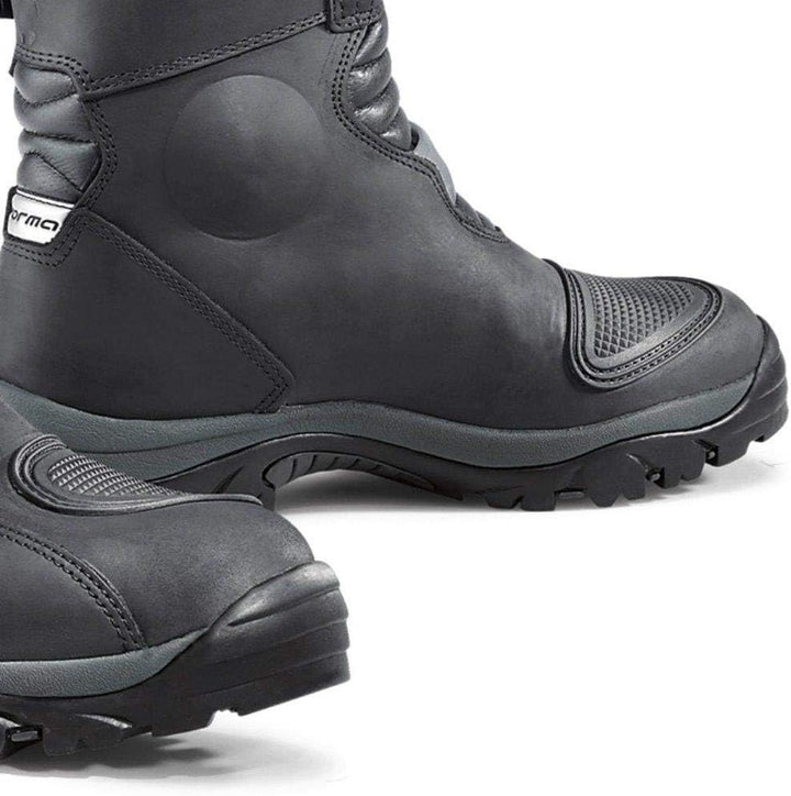 Forma FORC50 W-9938 Stiefel Moto Adventure low WP Eichzulassung CE, Schwarz, 38 EU