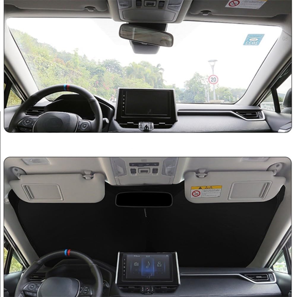 【Z.MYUKI】 Sandero 3 Sonnenschutz Windschutzscheibe kompatibel mit Dacia Sandero Stepway 3 2020-2025