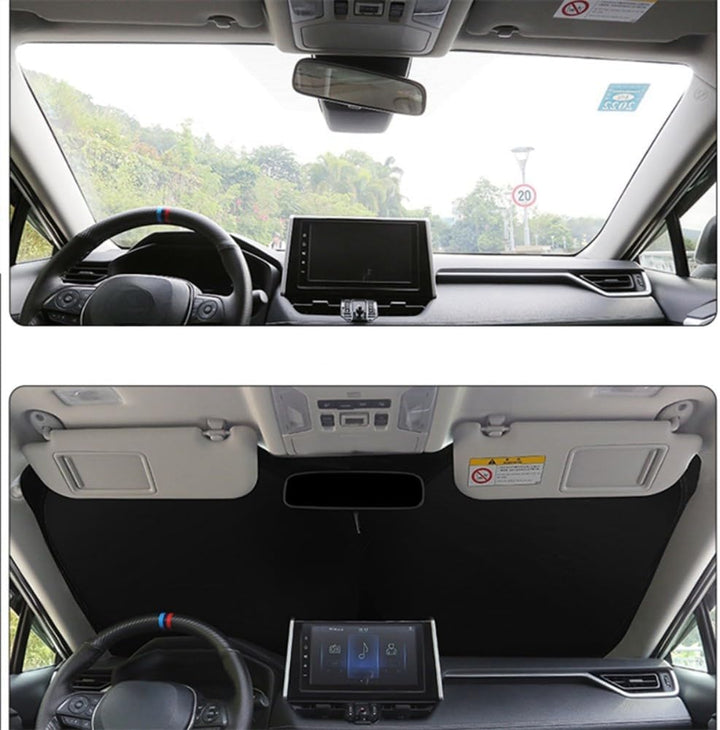 【Z.MYUKI】 Sandero 3 Sonnenschutz Windschutzscheibe kompatibel mit Dacia Sandero Stepway 3 2020-2025