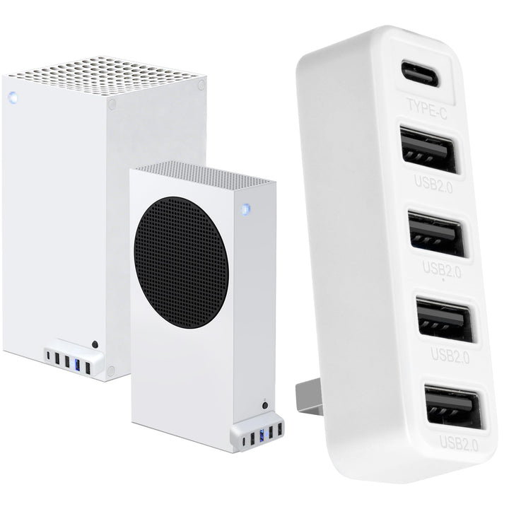 Joso USB-Hub mit 5 Anschlüssen für die Xbox-Serie, Hochgeschwindigkeits-USB-Anschluss ExpanderAdapte