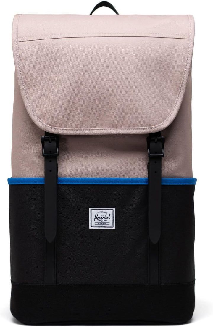 HERSCHEL 11039-05591 Retreat PRO Light Taupe/Black/Strong Blue Unisex - Einheitsgrösse, Light Taupe/