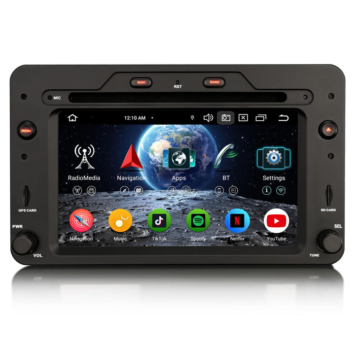 Erisin 8-Kern 4GB+64GB Android 14 Autoradio GPS Navi für Alfa Romeo Brera Spider 159 Sportwagon DVD