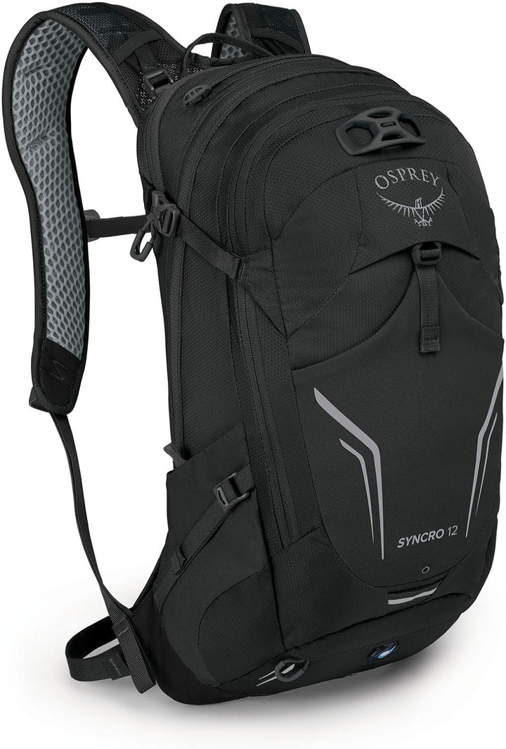 Osprey Europe Herren Syncro 12 Backpack Schwarz, Schwarz
