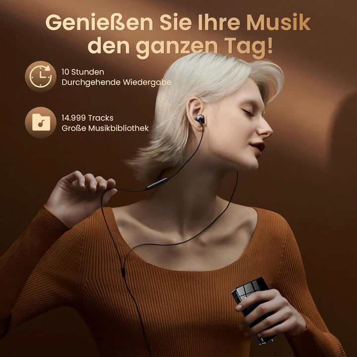 HIFI Walker H2 128GB MP3-Player Bluetooth 5.2 DSD DAC Hi-Res FLAC verlustfreier Musikspieler 128GB S
