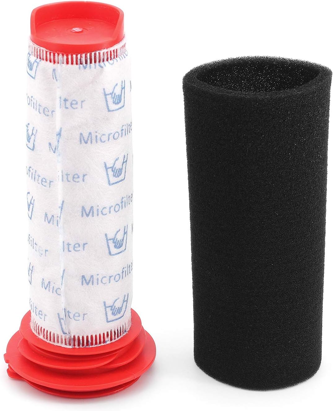 3 Stück Stick Filter und 3 Stück Schaumstoff Filter für Bosch BCH6ZOOO Zoo’o ProAnimal und Bosch Ath