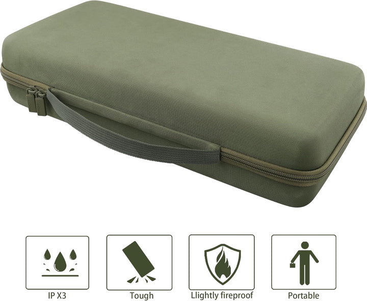 co2CREA Hart Tragbare Schutzhülle Etui Tasche für 8Bitdo Retro 87 Mechanical Keyboard,Hot Swappable