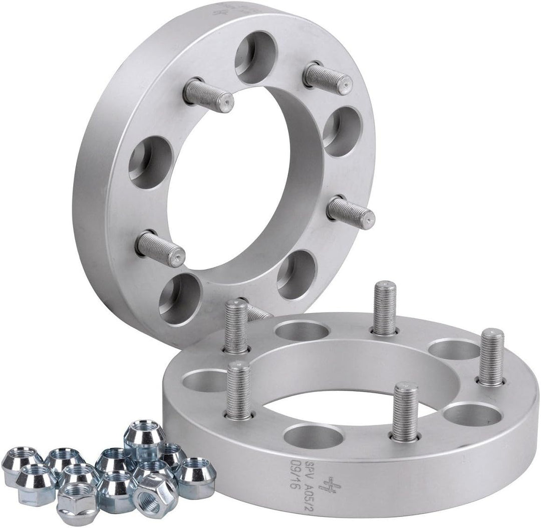 Hofmann Spurverbreiterung Aluminium 2 Stück (30 mm pro Scheibe / 60 mm pro Achse) inkl. TÜV-Teilegut