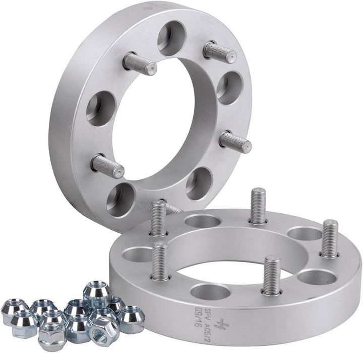 Hofmann Spurverbreiterung Aluminium 2 Stück (30 mm pro Scheibe / 60 mm pro Achse) inkl. TÜV-Teilegut