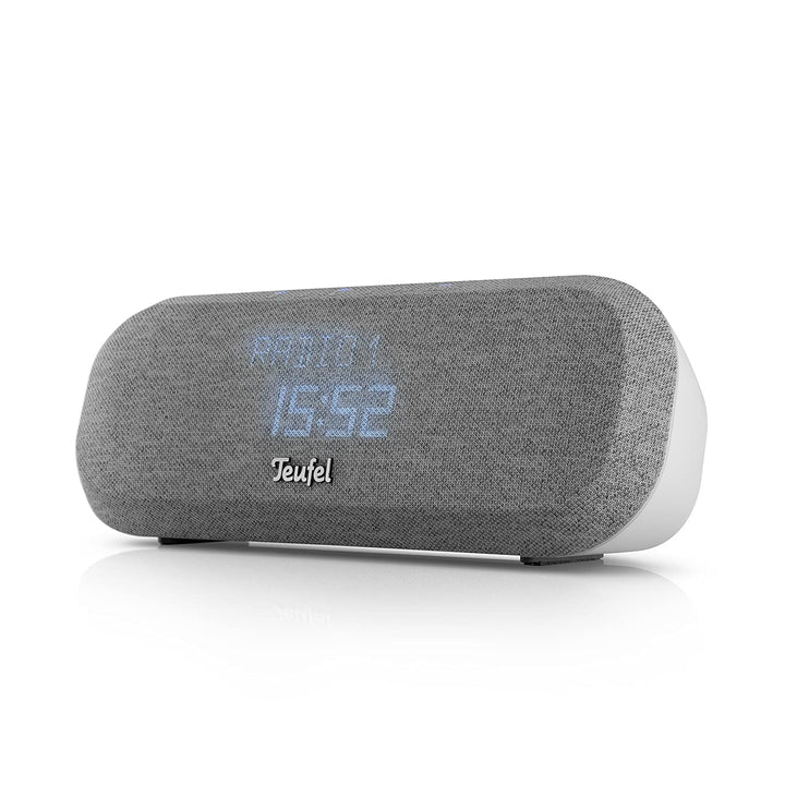 Teufel Radio ONE HiFi-Wecker - Bluetooth Lautsprecher mit DAB+/FM-Radio, Weck-Funktionen, Sleeptimer