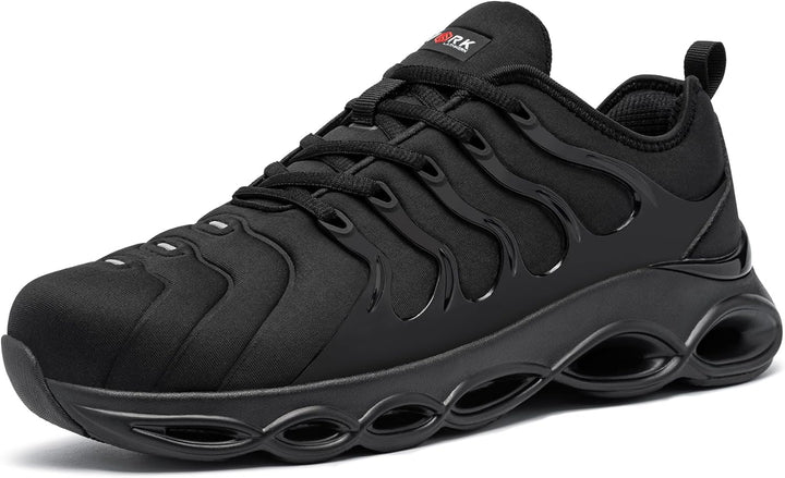 Arbeitsschuhe Herren Sicherheitsschuhe Mode Anti Smashing Stahlkappenschuhe Atmungsaktiv Dämpfung Le