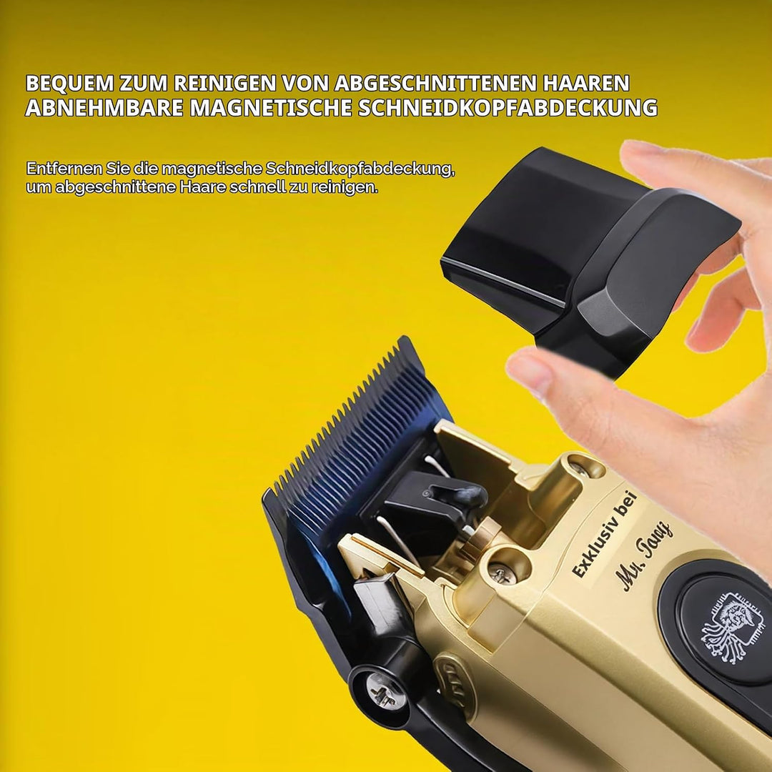 KEMEI KM-90-4 Professionelle schnurlose Haarschneidemaschine, verstellbare Klinge, Haar- &amp; Bartschne