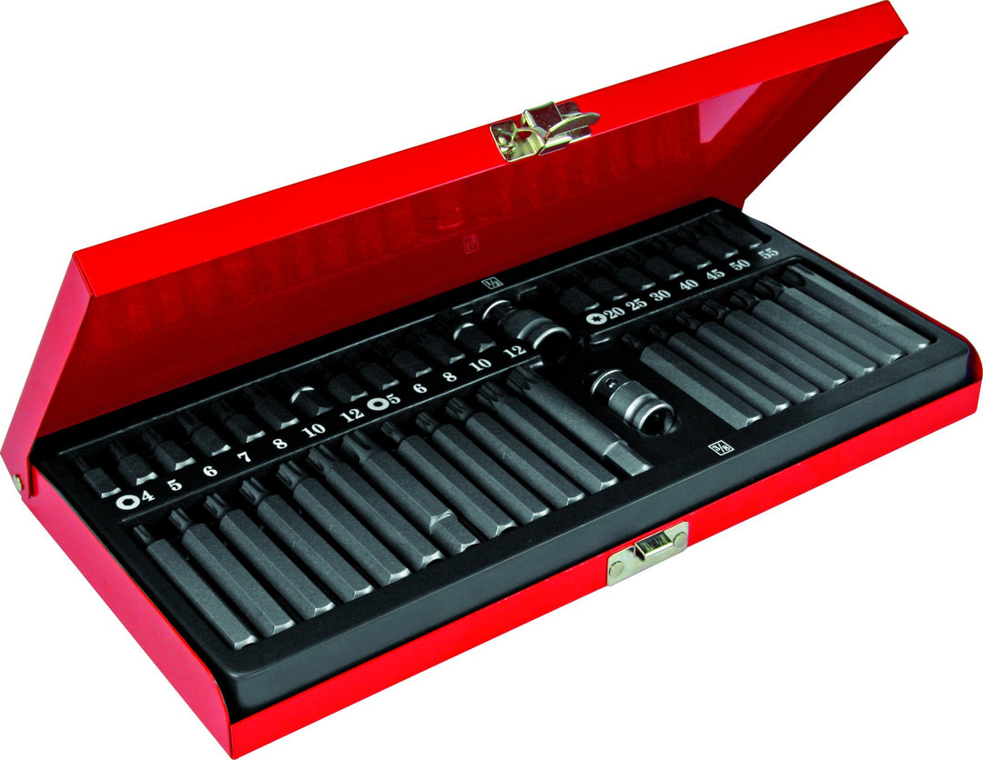 USAG U06920032 - 692 SP3 - Bit-Sortiment für Innenkeilprofilschrauben RIBE mit Bohrung - XZN - TORX®