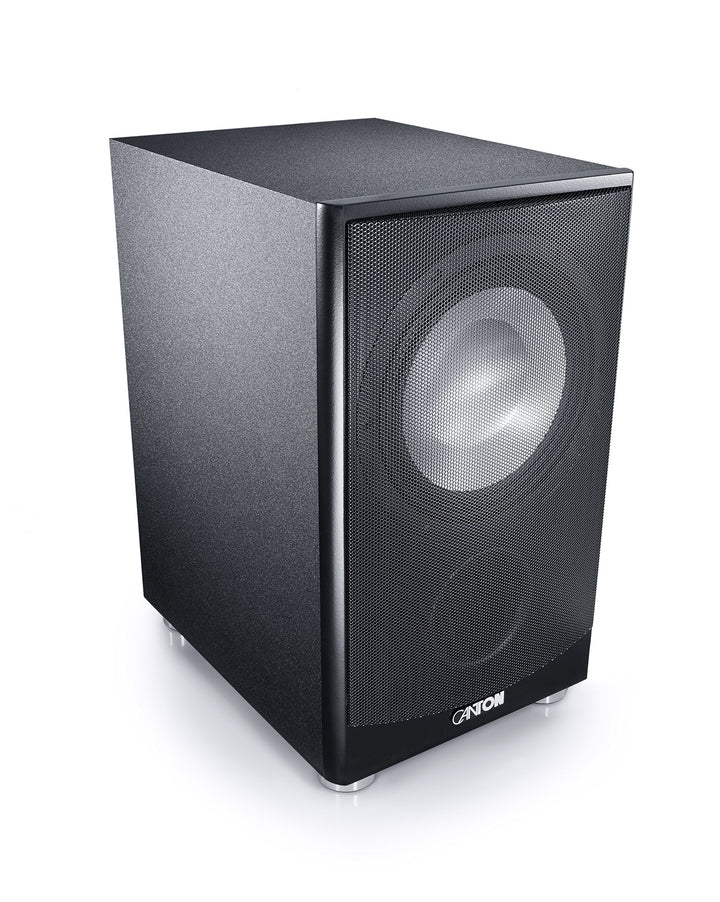 Canton AS 85.3 SC Leistungsstarke Aktiv-Subwoofer (200/280W) schwarz schwarz