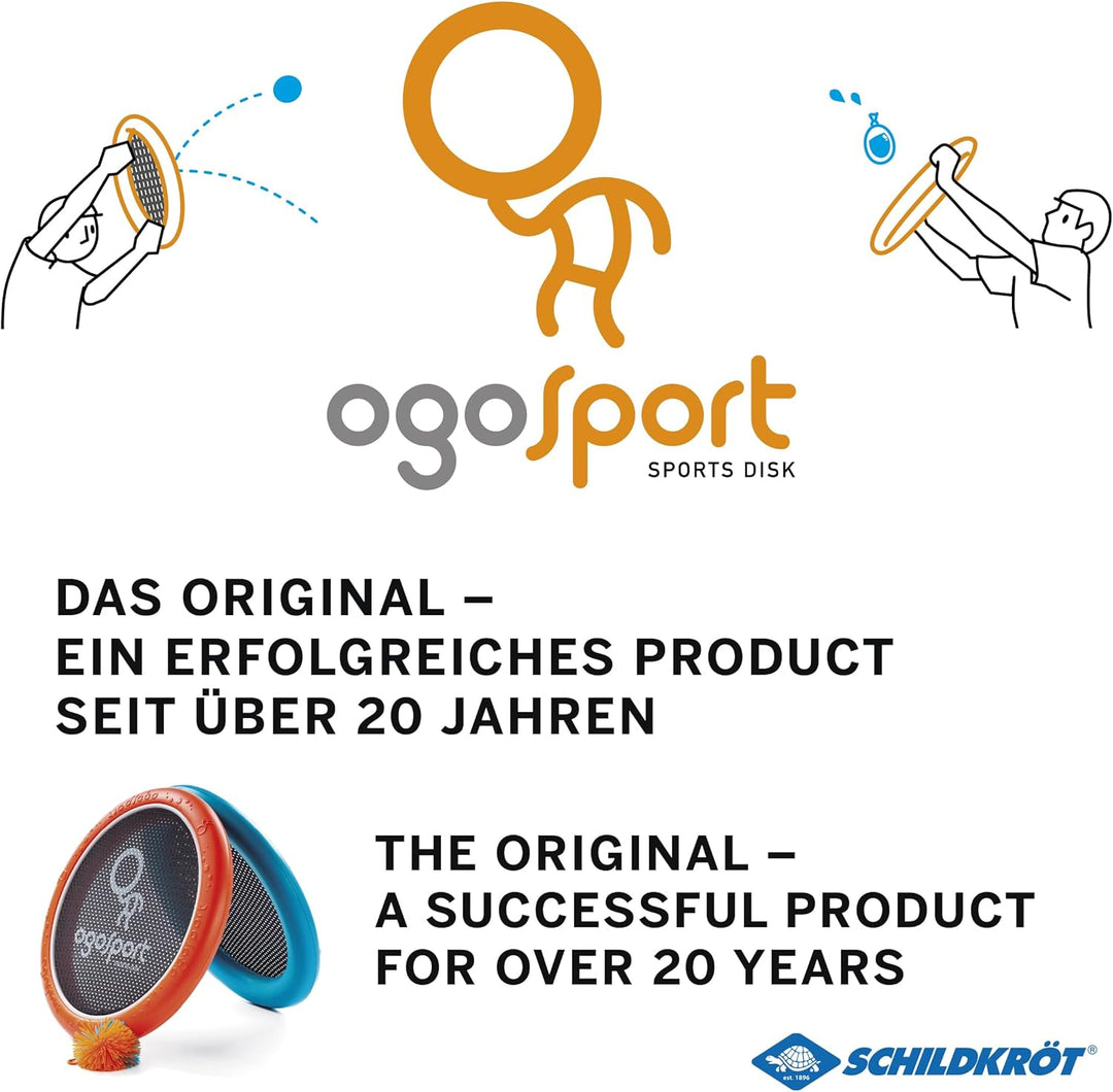 Schildkröt Ogo Sport Set, 2 Ogo Softdiscs Ø29cm, 1 Ball, Standardgrösse, der beliebte Spiel-Klassike