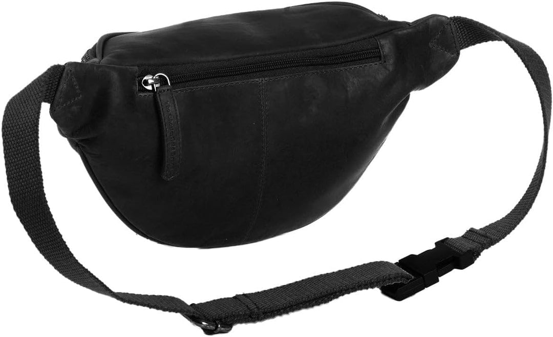 The Chesterfield Brand Eden - Gürteltasche Leder 28 cm Black Schwarz, Schwarz