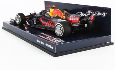 Minichamps 410210833 1:43 Red Bull Racing Honda RB16B-Max Verstappen-Winner French GP 2021 Sammlerst