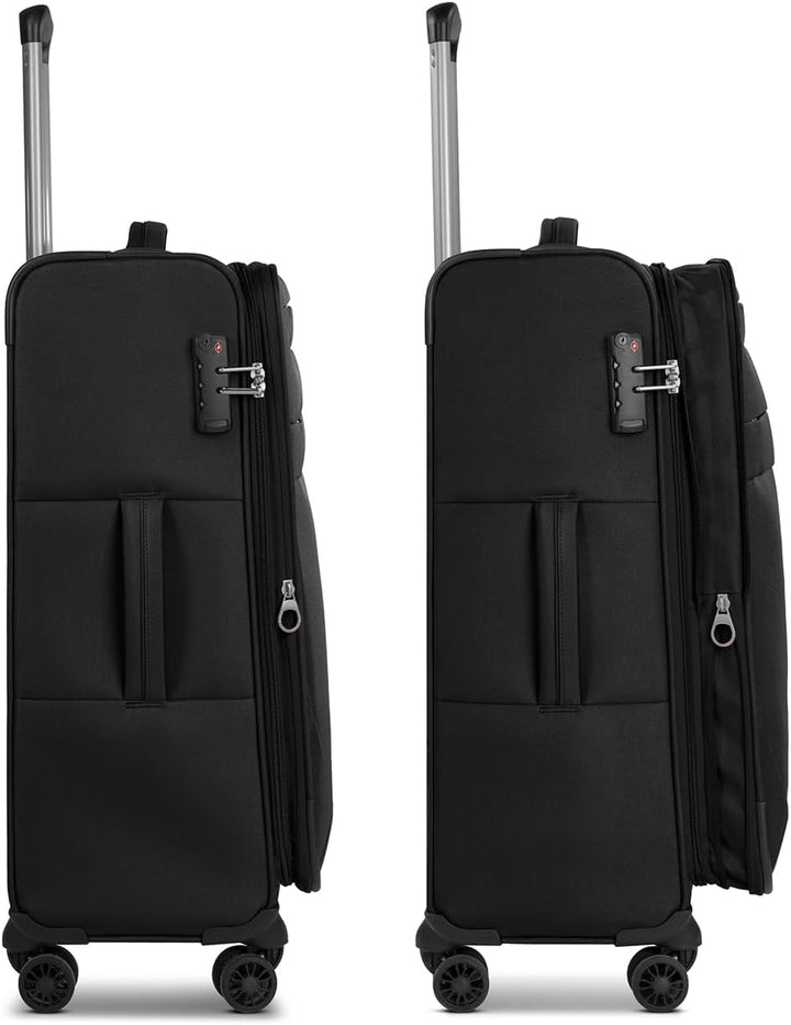 Worldpack mittelgrosser Weichgepäck Check-in Koffer | Trolley 42 x 27 x 67 cm aus hochwertigem, robu