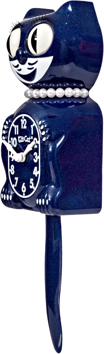 Kit Cat Klock Limited Edition Lady (Galaxy Blue) Blau, Blau