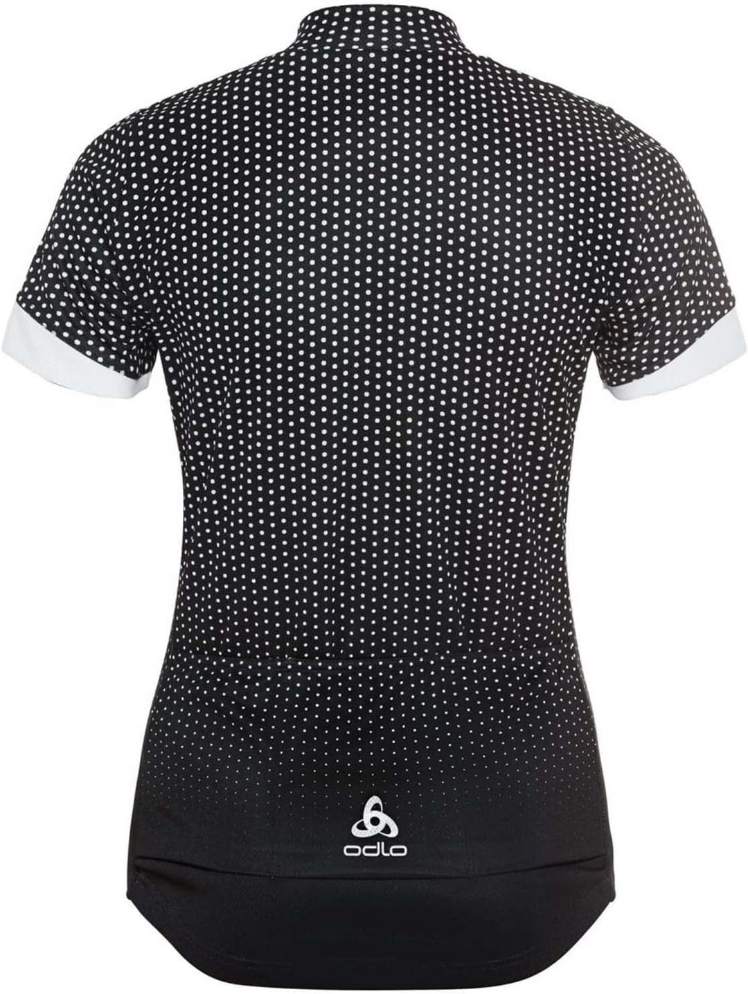 Odlo Damen Essentials_411951 Radtrikot mit Reissverschluss (1er Pack) S Black - White, S Black - Whi