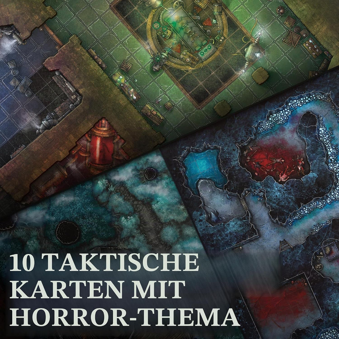 Dungeons &amp; Dragons Ravenloft: The Horrors Within – Kartenpaket | D&amp;D-Zubehör (Englische Version)