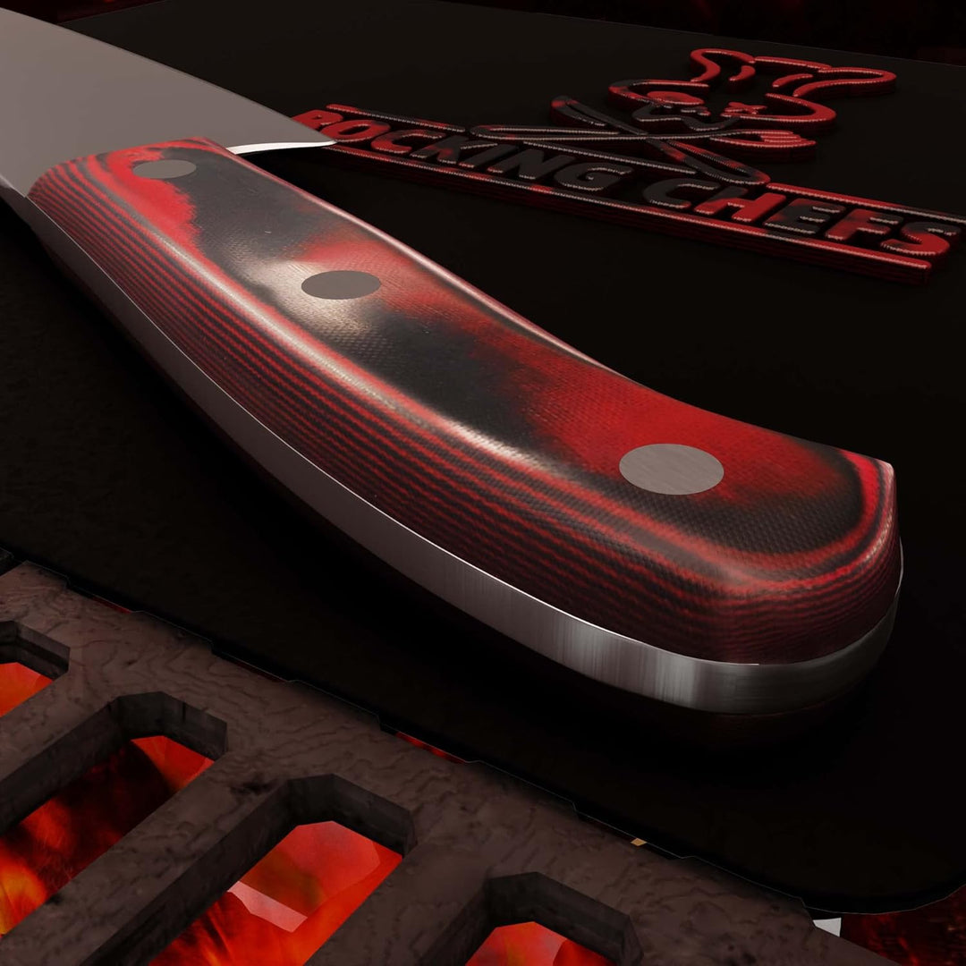 Giesser seit 1776 - Made in Germany - Kochmesser 30 cm Rocking Chefs, PremiumCut Barbecue No 1, Küch