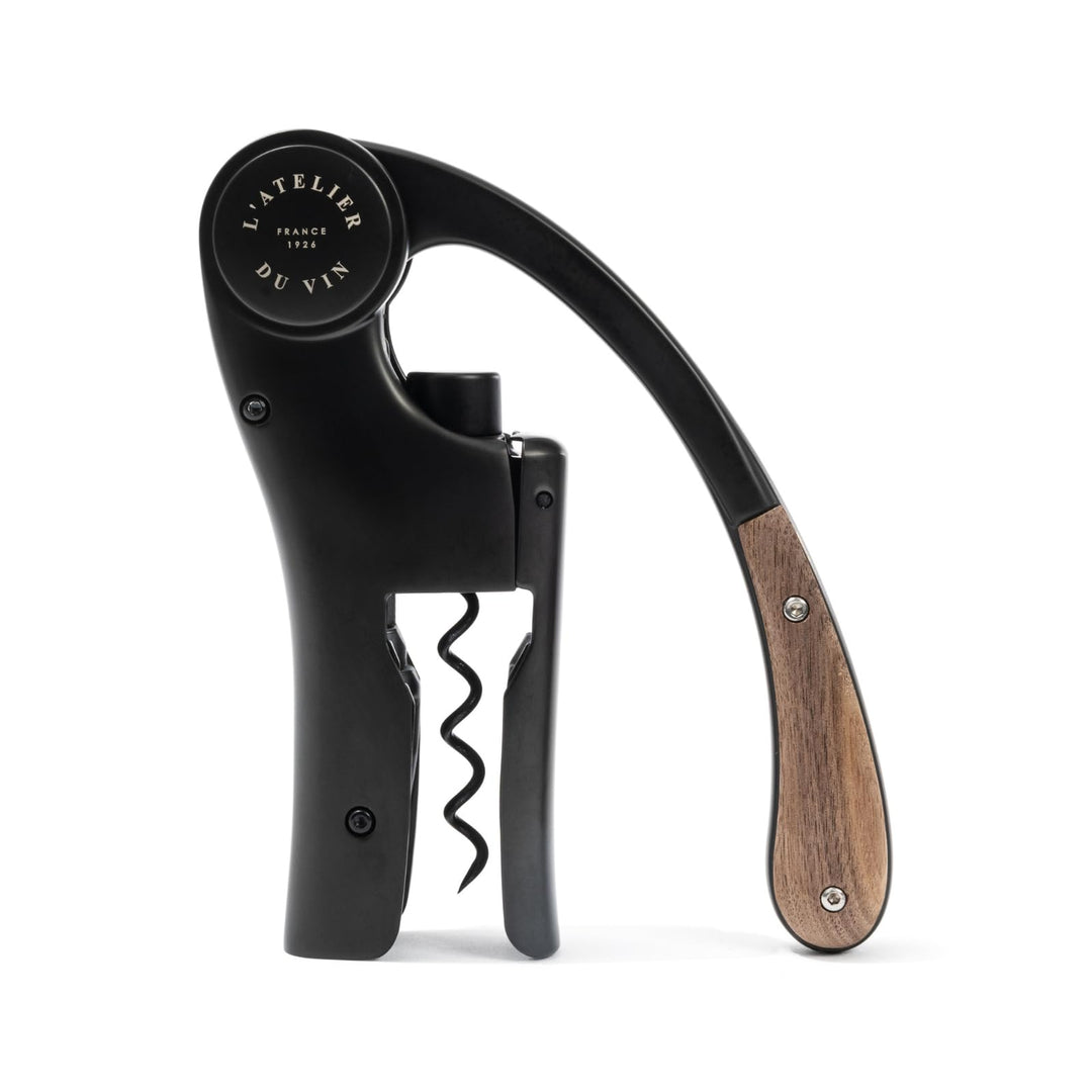 L’ATELIER DU VIN – Oeno Motion Wood & Black – Korkenzieher Oeno Motion Holz & Schwarz, Oeno Motion H