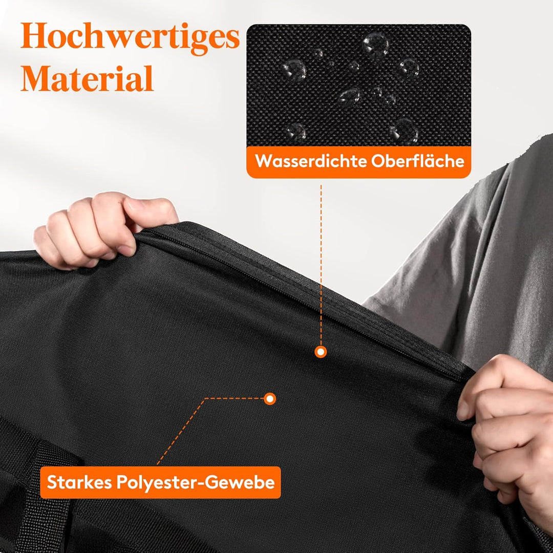 Lifewit 2 Stück 120L Reisetasche Gross, Aufbewahrungstasche, 600D Oxford Aufbewahrungstasche Heavy D