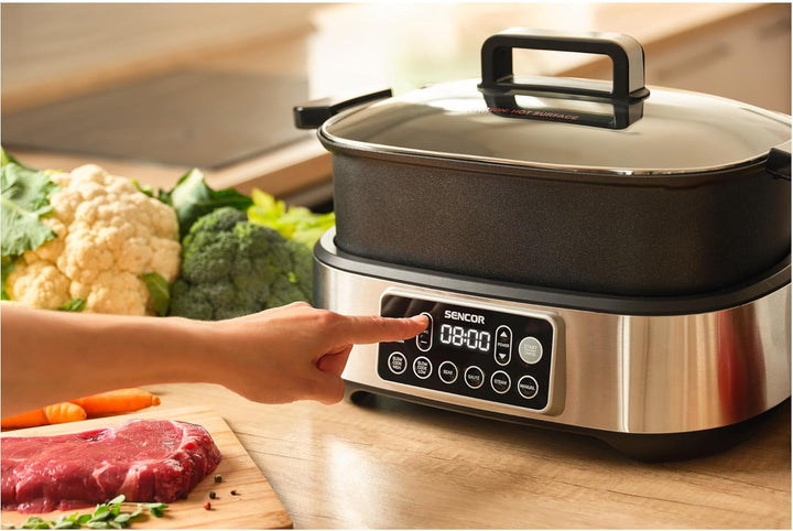 Multifunktions-Slowcooker und Grill SPR 6300BK SENCOR