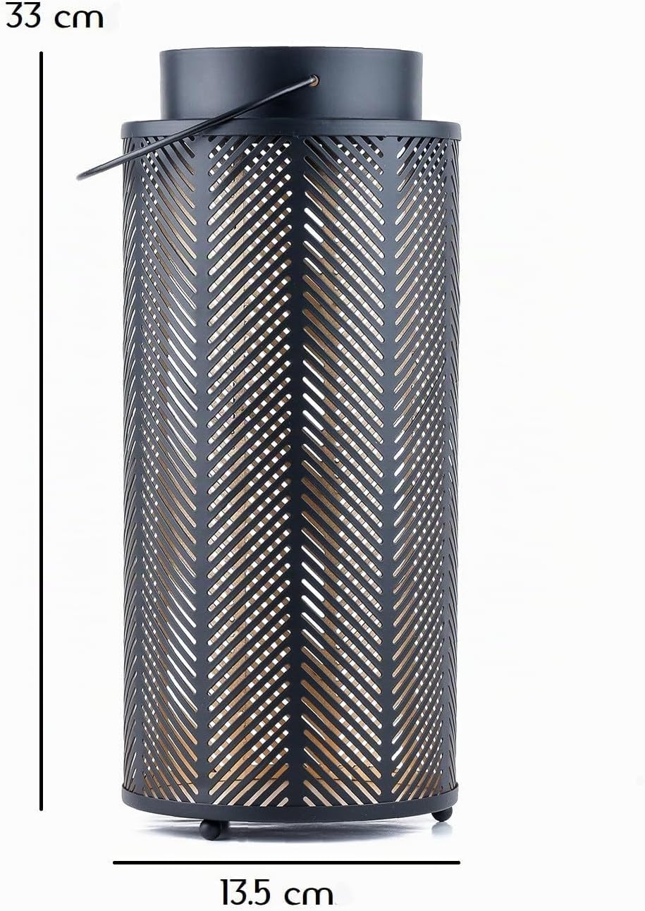 Marrakesch Gartenwindlicht Windlicht 33cm | Windlichter für Draussen Arvid gross modern als Gartende