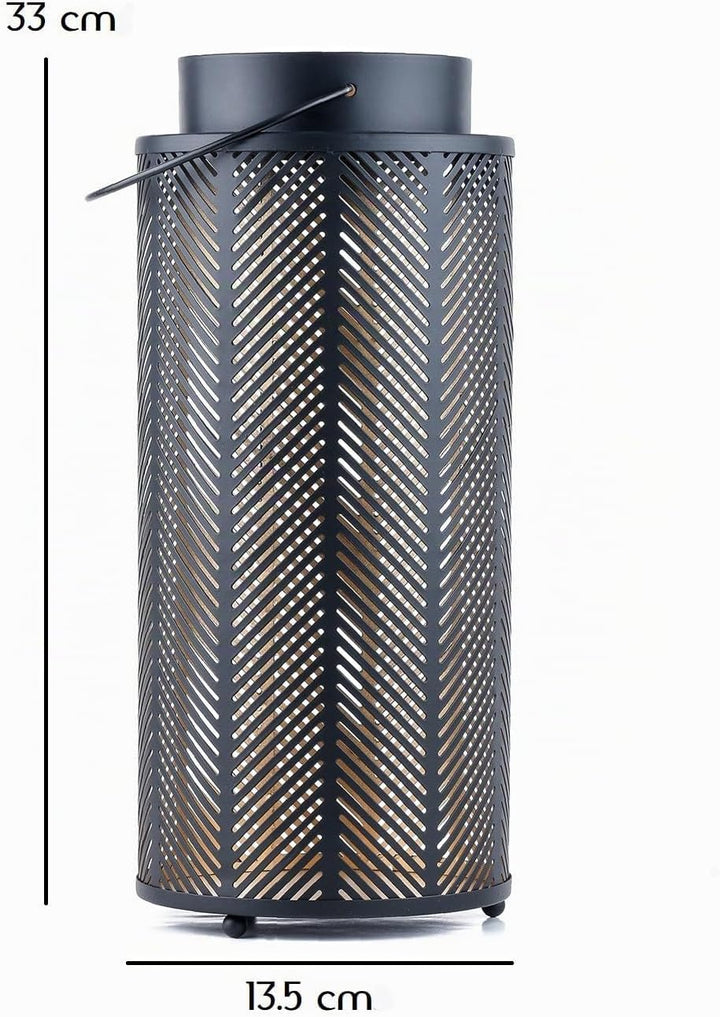 Marrakesch Gartenwindlicht Windlicht 33cm | Windlichter für Draussen Arvid gross modern als Gartende