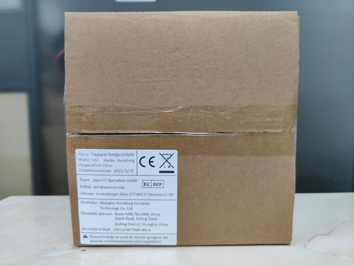 Professioneller Glasglasschleifer 4200 U/min - Diamant Schleifgerät für Glas, Keramik, Edelsteine -