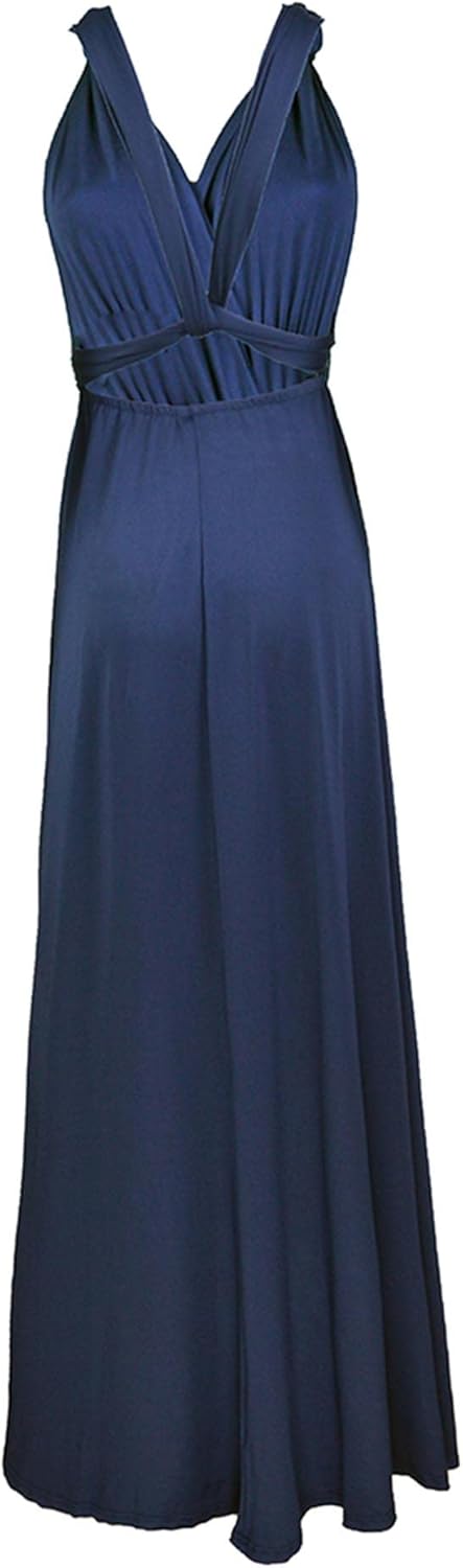 xxxiticat Damen Lange Abend Cocktailkleid Elegantes Brautjungfernkleid Elegante Party Kleid L Dunkel