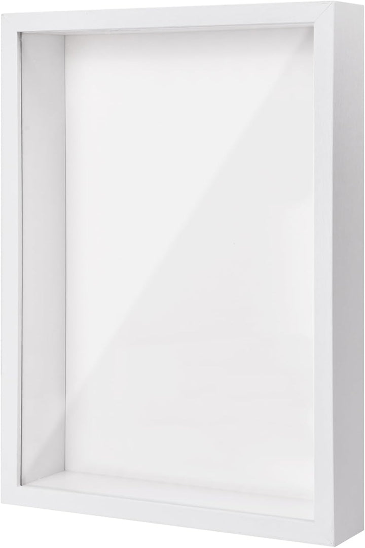 3D Bilderrahmen zum Befüllen A4, Schattenbox Vitrine Rahmen, 3D Tief Objektrahmen mit Transparente A