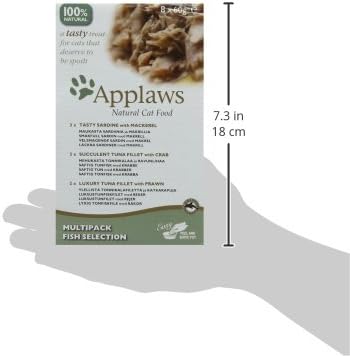 Applaws Cat Multi Pack Pot Fish Selection 60 g (Pack of 2)