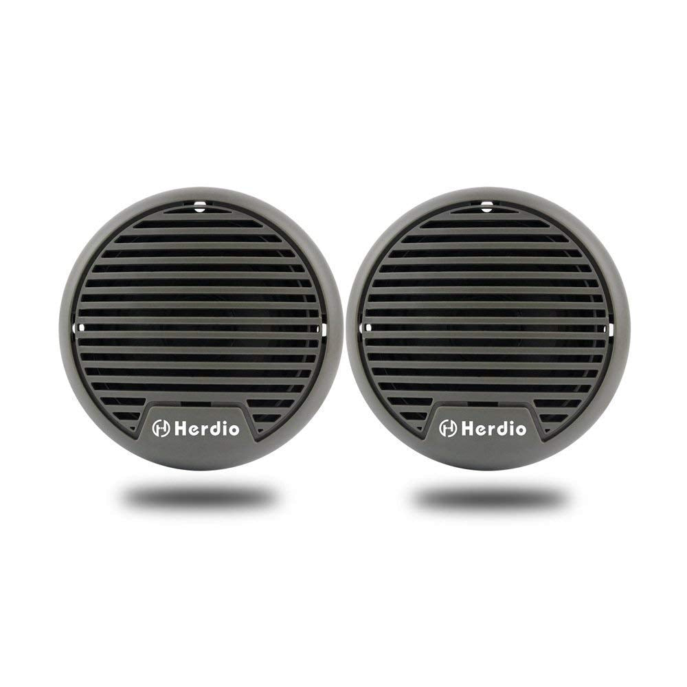 Herdio 7,6 cm Heavy Duty wasserdichte Motorrad Lautsprecher Wasserdicht Marine Lautsprecher für Boot