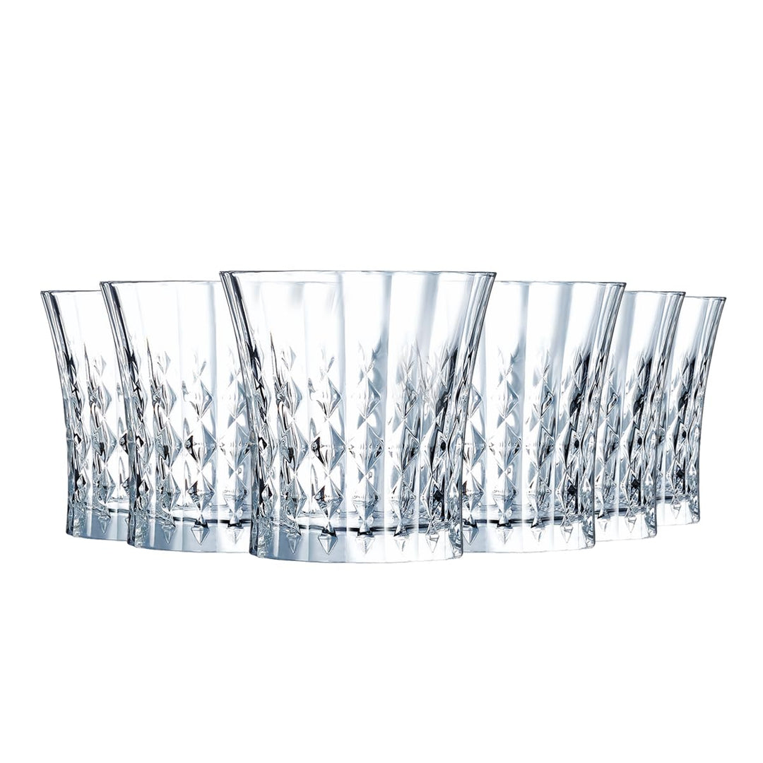 Cristal d'Arques Paris, Kollektion Lady Diamond Becher 45cl, glänzend, transparent und hochresistent