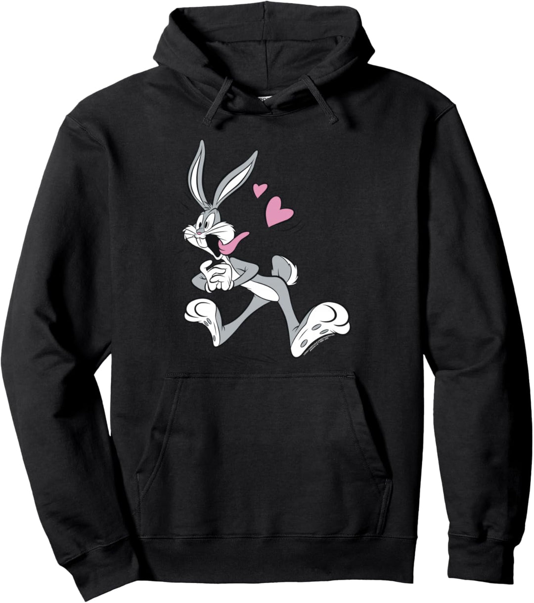 Looney Tunes Bugs Bunny In Love Pullover Hoodie