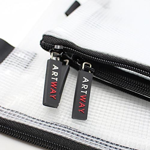 Artway S-Tuff - Stabile Kunststofftasche zur Aufbewahrung von Mal- und Bastelutensilien - 10 Stück -
