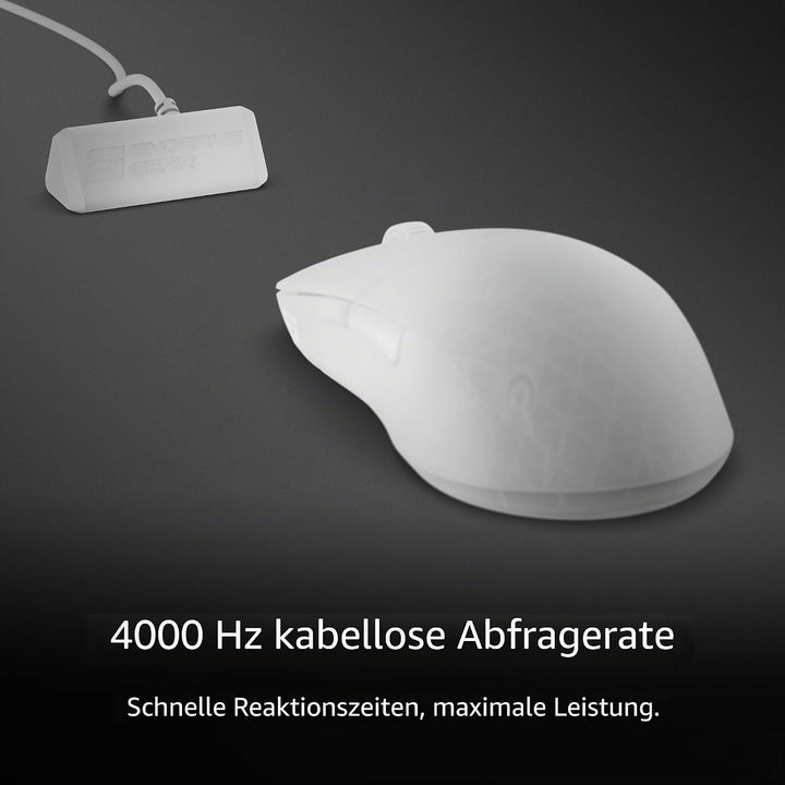 ENDGAME GEAR XM2w 4k Wireless Gaming Maus, kabellos - White Frost