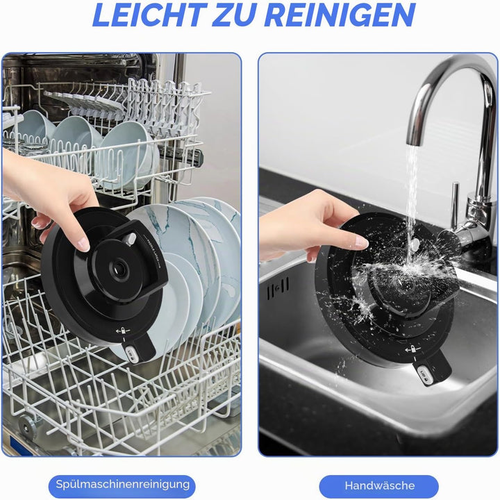 Äusserer Schalendeckel Ersatz für Ninja Creami NC500 Serie Eismaschinen – wiederverwendbarer Creami-