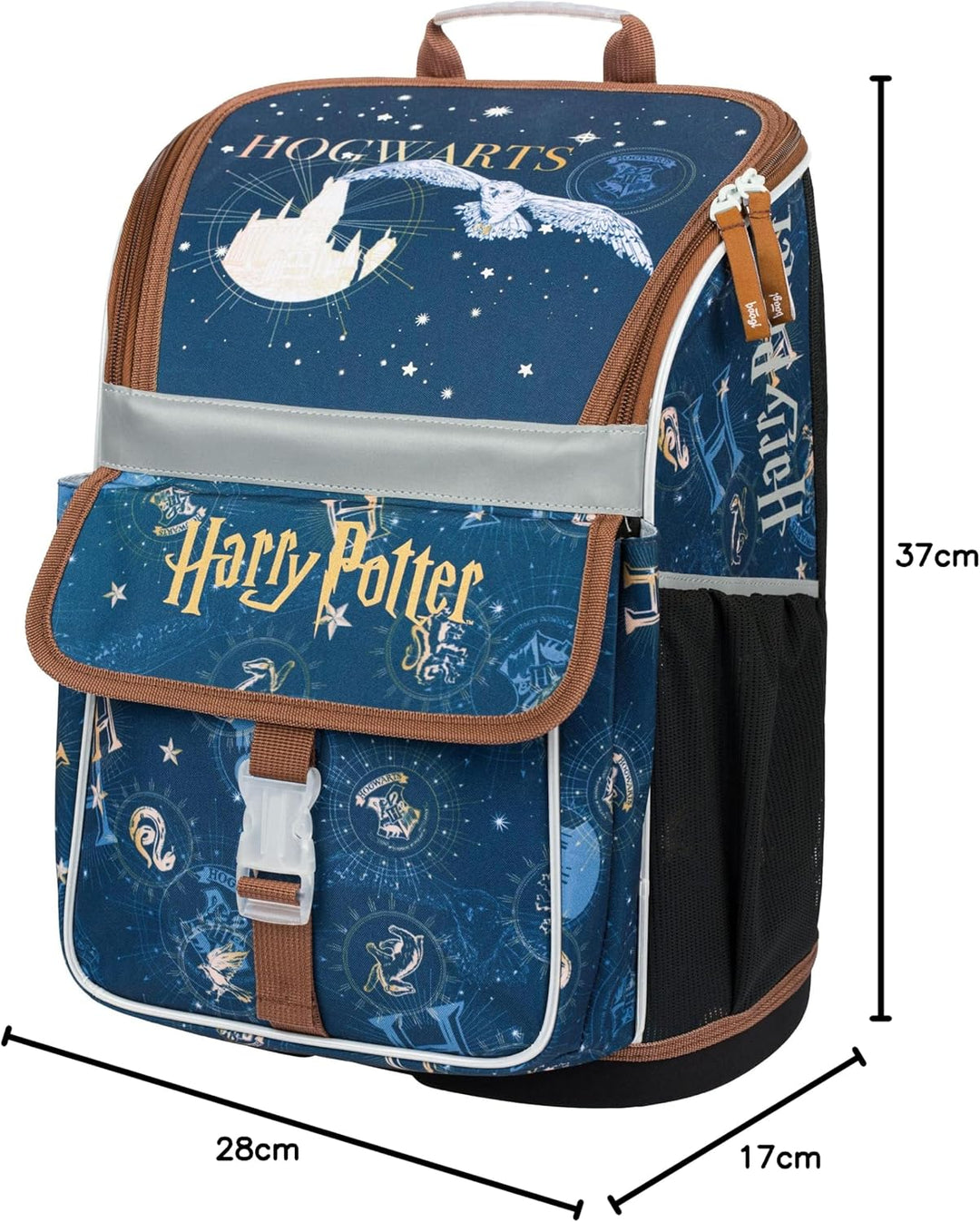 Baagl Schulranzen Jungen Mädchen für 1. Klasse - Ergonomische Schultasche für Kinder - Schulrucksack