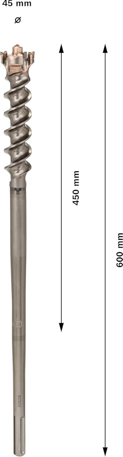 Bosch Professional Durchbruchbohrer SDS-max-9 Break Through (Ø 45 mm) 45 mm 600 mm, 45 mm 600 mm