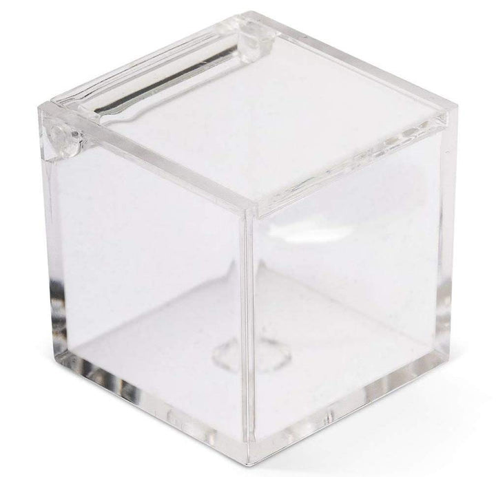 Portaconfetti Schachtel aus Plexiglas 5 x 5 x 5 Paket, 50-teilig